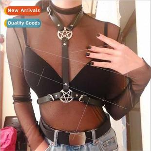 backpack belt sexy fashion one collar Binding all