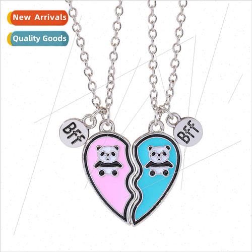 New children good friend necklace small panda cartoon cute a