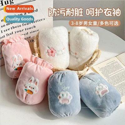 Children sleeves in long winter anti-fouling dirt-resistant