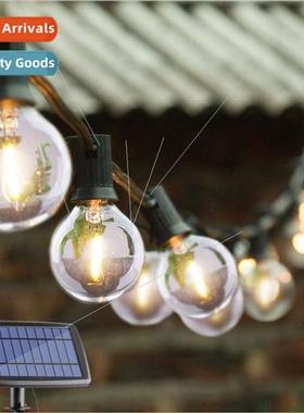 Solar G40LED Bulb 2700K Warm ght Patio Outdoor USB Rechargea