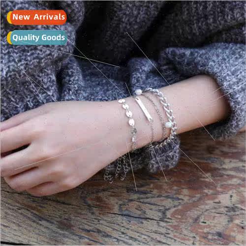 Europe popular four-piece combination hand jewelry simple pe