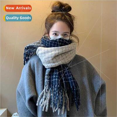 Faux cashmere scarf women fall winter hundred wh thousbirds