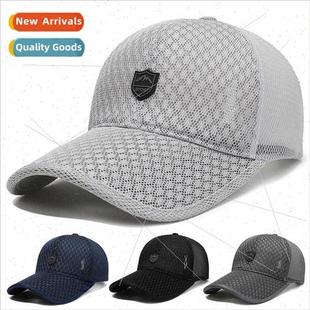brim breatha spring mesh hat sun long outdoor summer men Hat
