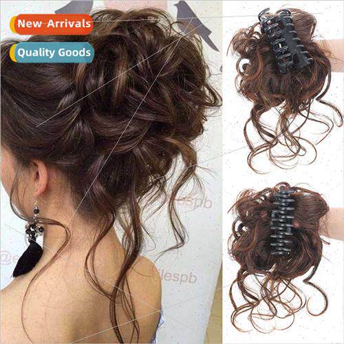 Grab clip wig lazy wind dragon beard flower bud pill head fe