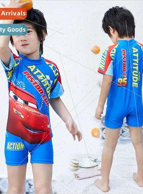 New childrens swimsu boys digal cartoon casual sports handso