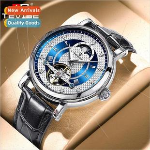 watches fashion Men waterproof automatic leather men