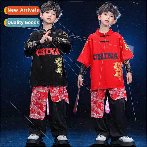 Set Dance Childrens  Clothing Tang Chinese Style Permance Su