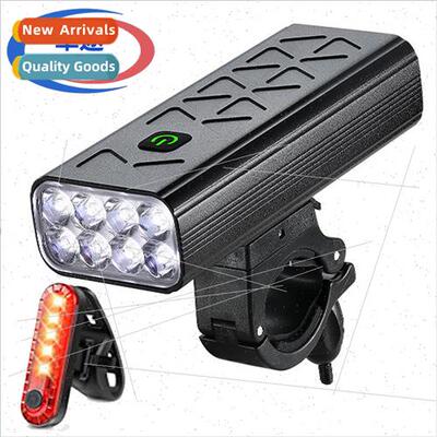 Bicycle lights 3500 lumens 8 lights bike lights night riding