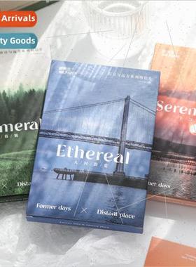 Boxed postcards Past and distant series Creative ins  gift m