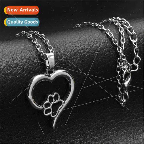 Europe Uned States popular fashion pet dog paw openwork love