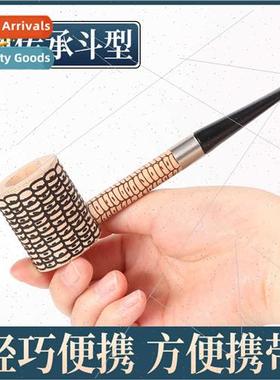 New Imation Corn PipePortable Green Oregon Solid Wood Pipe 3