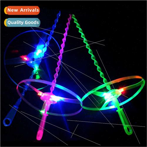 Glowing hpush flying disk shine frisbee flash flying fairy b