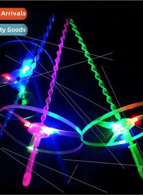 Glowing hpush flying disk shine frisbee flash flying fairy b