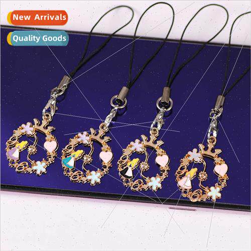 Two three or four people good friends cell phone chain Korea