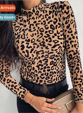 2020 new women Europe Uned States fashion round neck long-sl