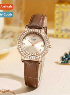 New creative scrolling rhinestone fashion senior sense ladie