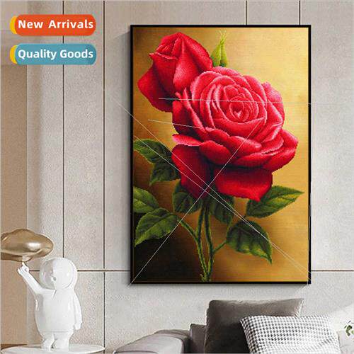 New living room handmade full diamond sticker painting small