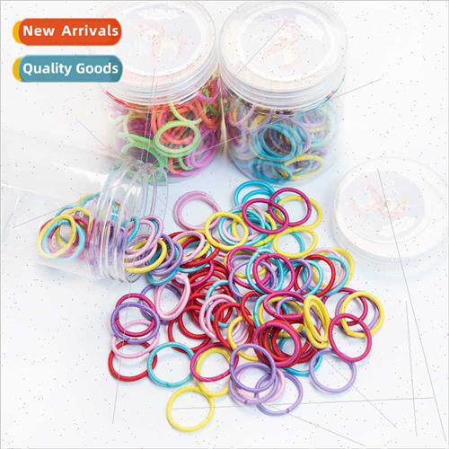 Korean  black hair tie leather bparent-child  girls hair acc