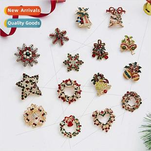 Bell Bow Wreath Creative Rhinestone Snowflake