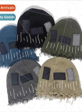 Japanese personaly do old patches hole beggar hat men women