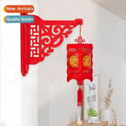 Lantern decoration room door wall hanging Chinese New Year d