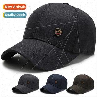traveling outdoor cap hat tongue men duck Plaid breathable