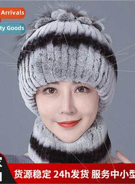 New otter fur fur cap children fall winter warm neck fashion