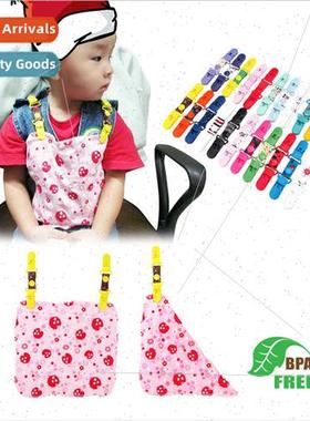 Baby handkerchief anti-fall clip 口水巾防丢卡通双头防掉夹 宝