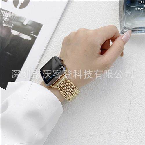 适用apple 8 bar chain tassel metal watch bapple watch8/SE/7/