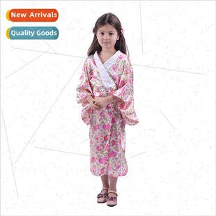 Girls Japanese children tradional kimono cosplay cosplay rol