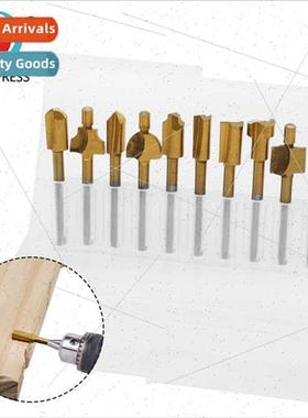 Slotting cutter small milling cutter 10 sets tanium plated g