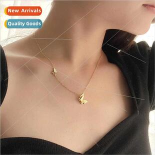 chain doub S925 collarbone retro fashion Europe silver women