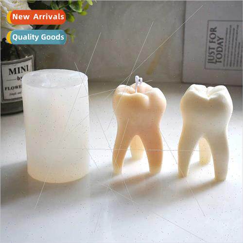 Candle Aroma licone Mould Teeth Mould Plaster Aroma Candle O