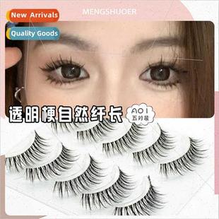 super natural effect eyelash simu messy paste False thick