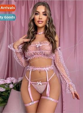 New molding love heart mesh onePCS lace backless see-through