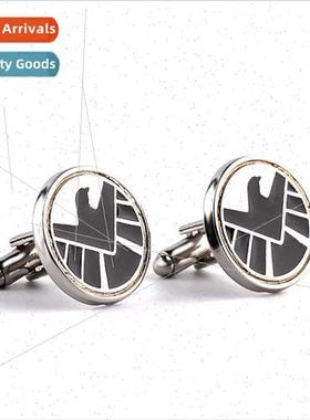 Creative Cufflinks French Shirt Business S.H.I.E.L.D. Cuffli