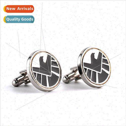 Creative Cufflinks French Shirt Business S.H.I.E.L.D. Cuffli