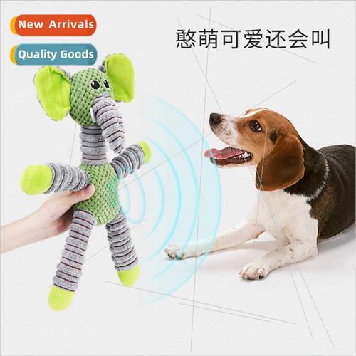 New sound dog toys be-resistant corn fluff elephant bear pig
