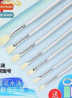 Sakura Fan Pen Nylon Hair Gouache Pen ngle Art Color Waterco