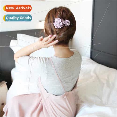 Korean hair accessories flowers twisted clip eight clip Kore