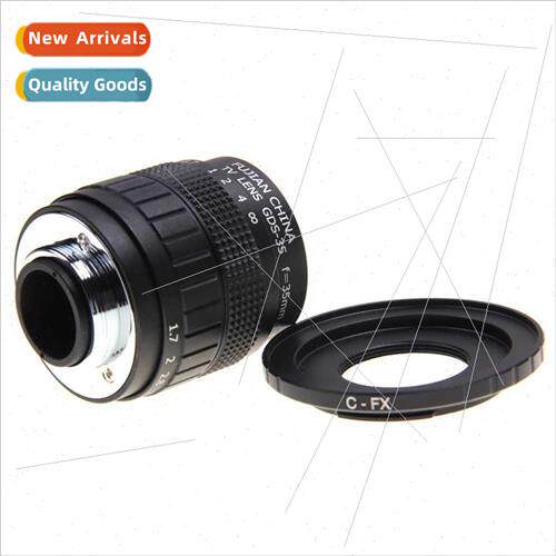 FUJIAN 35mm F1.7 CCTV Lens 适用Micro43 Panasonic Cinema Lens
