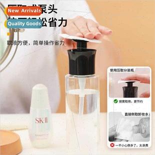Transparent quid Dispenser Bottle Travel Travel Shampoo Show