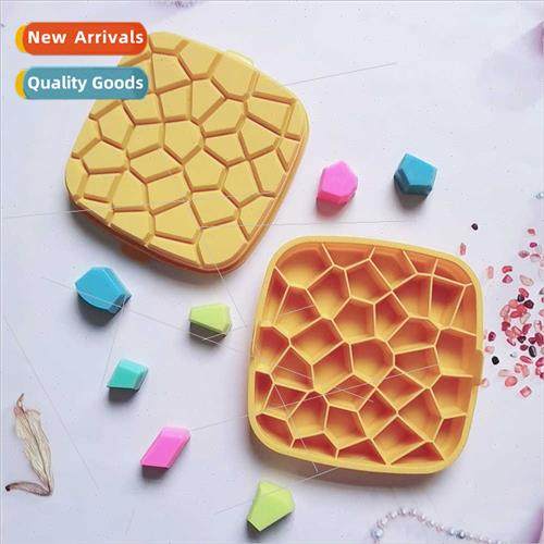 New pattern ice lattice 556 silicone mold chocolate candy de