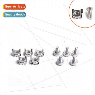 Combination 5pcs-snap nut cage nut M6+screw M6*20
