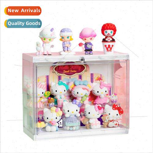 Blind Box Desktop Organizer Transparent Lego Display Box ngl