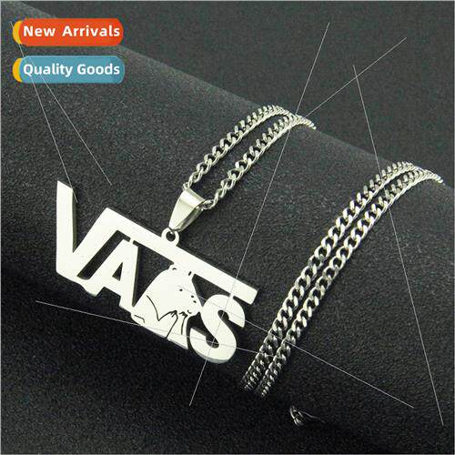 Europe Creative Jewelry Pendant Polished Stainless Steel Let