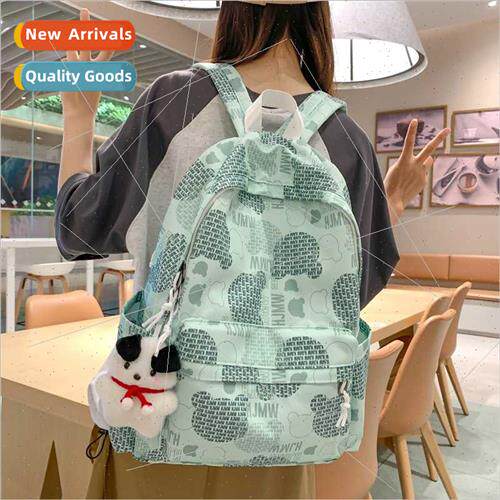Summer new students children backpack graffi lerary men wome