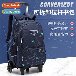 Trolley bags 适用six wheels climbing towing box men women ch