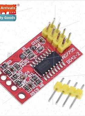 AD7705 Dual 16-b ADC Data Acquision Module Input Gain Progra
