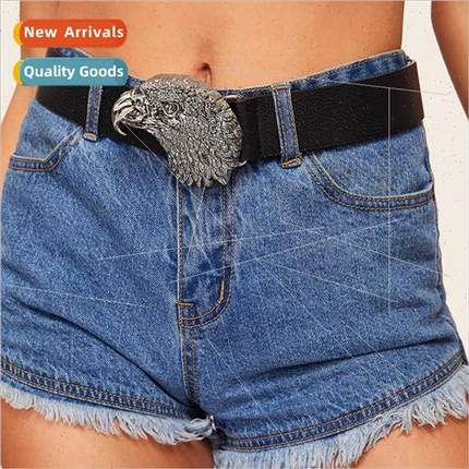 Italy new women eagle atmosphere fashion flat belt large buc